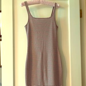 ZARA Striped Tank Dress